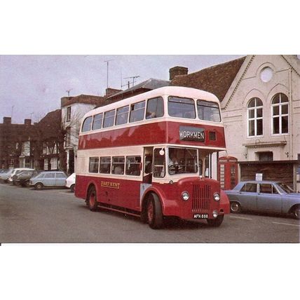 Pike Cards - Colour Postcard of East Kent Road Car Co. Ltd. - MFN 888