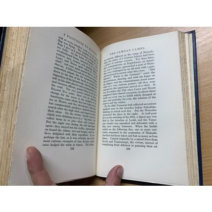 RARE* 1922 ROBERT LOUIS STEVENSON "IN THE SOUTH SEAS etc" VOL 16 BOOK (P7)