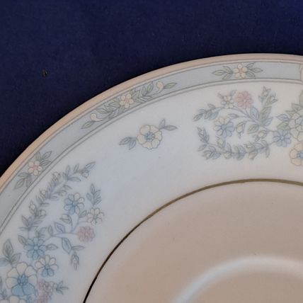 Vintage Lot 3 Fairfield VERSAILLES Fine China SAUCERS Bread Dessert Plates