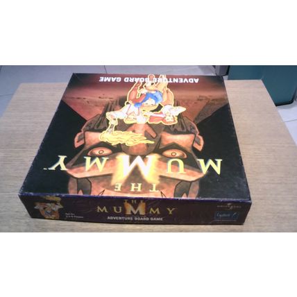 THE MUMMY: ADVENTURE BOARD GAME (Upstarts!) SEE NOTES FOR MISSING PARTS INFO