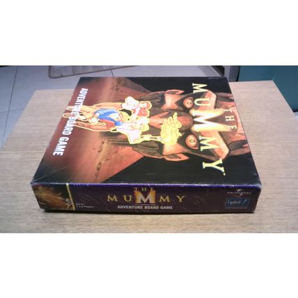 THE MUMMY: ADVENTURE BOARD GAME (Upstarts!) SEE NOTES FOR MISSING PARTS INFO
