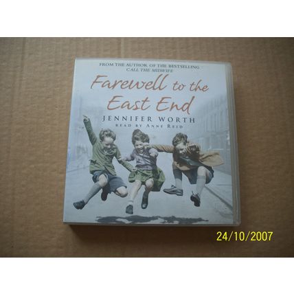 Farewell to the East End-Jennifer Worth 4 CD Audio book
