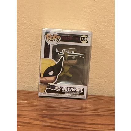 Funko Pop! Marvel: Wolverine #1363 Facsimile Laser Autographed (Box & Protector)