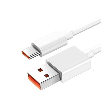 Genuine Xiaomi Mi Turbo 6A USB-C to USB-A Super Fast Charge Cable White