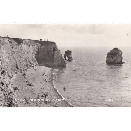 EC882 FRESHWATER BAY - THE BEACH. R/P POSTCARD