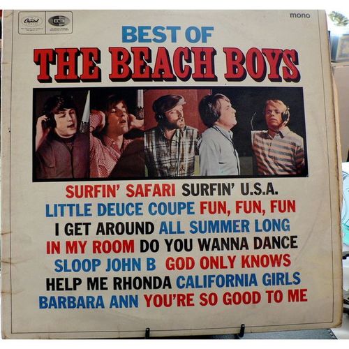 The Best Of The Beach Boys - Mono - Capitol + EMI Records ST 20856 - 1966