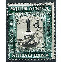 South Africa 1948 D34 1/2 Black & Blue-Green Postage Due Fine Used .. .