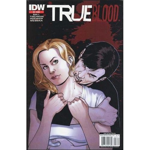 True Blood (2010) #3 IDW David Messina Cover