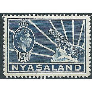 Nyasaland 1938 SG134 3d Blue Unmounted Mint ....