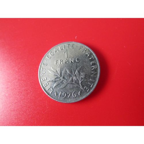 1976 FRANCE ONE FRANC FREE POST. I