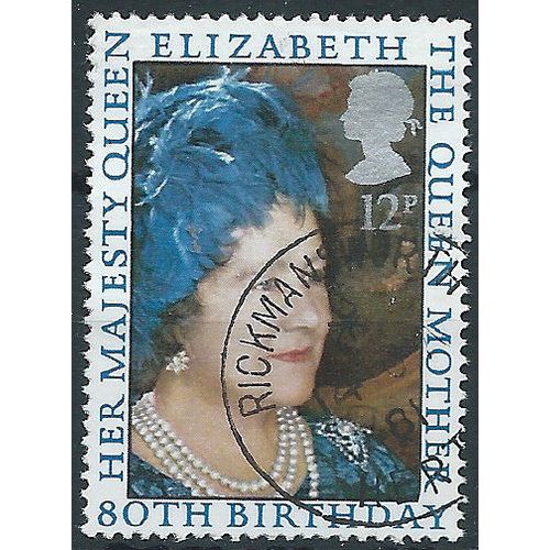 1980 SG1129 12p Queen Mother's 80th Birthday Very Fine Used..