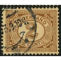 1899/1913 NVPH 54 - #2 fine used (o)