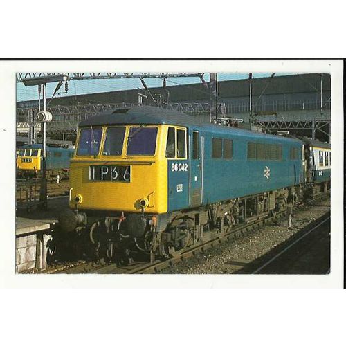 Railway BR e86042 Postcard by Oxford Publishing (75)