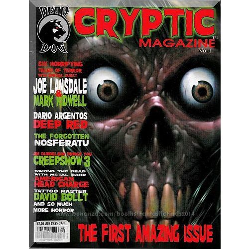Cryptic Magazine #1 (2006) *Modern Age / Dead Dog Comics / Horror / Creepshow 3*