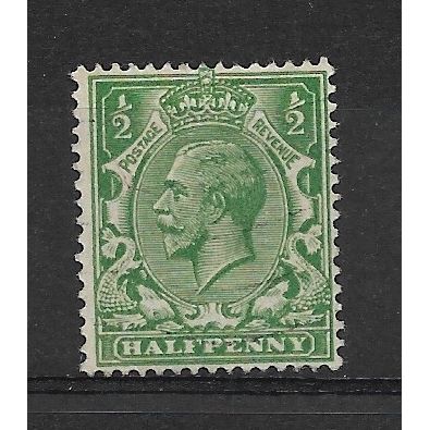 GB.SG418 1/2d Green.Variety Unchecked.Fine Used.Mar19