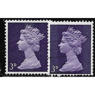 1967/1970 SG 729+730 - fine used (o) - One and Two Bands