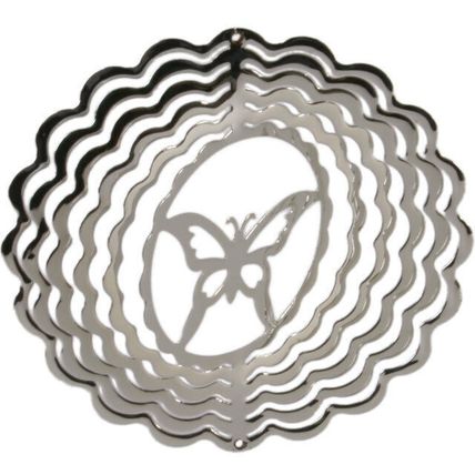Metal Butterfly Spinning Mobile