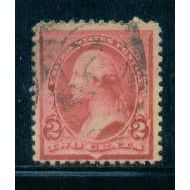 Used 220 2c George Washington Barely Clears M02517