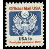 O127 1c Eagle Very Fine MNH G0461