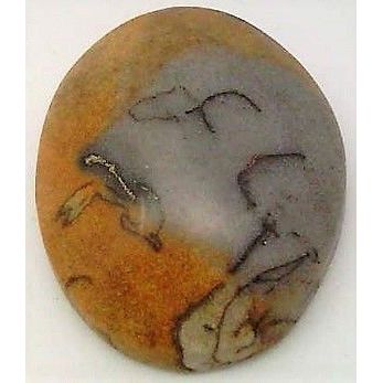 Squiggly Jasper Freeform Gemstone Cabochon 106