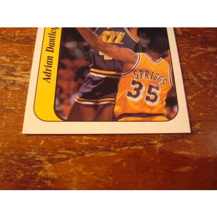 1986/87 Fleer, Sticker Insert, ADRIAN DANTLEY, Jazz, #3, HOF