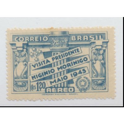 Brazil Stamp Scott #C48, Mint Hinged