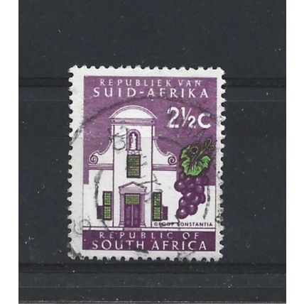 SouthAfrica.SG202 2 1/2c Groot Constantia.Variety Unchecked.Fine Used.Aug25l