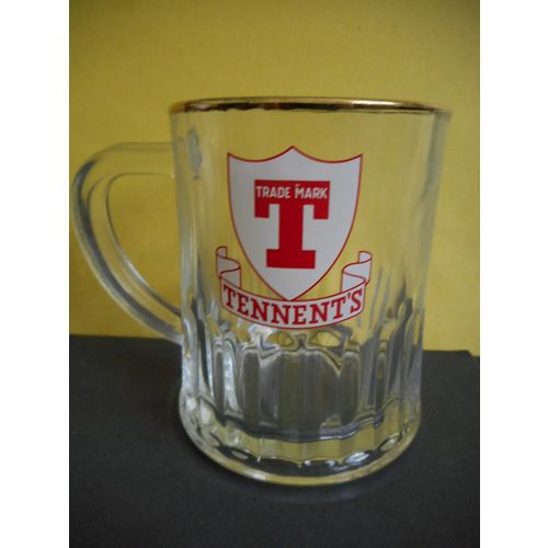 Tennent's Lager Vintage Beer Mug,8oz