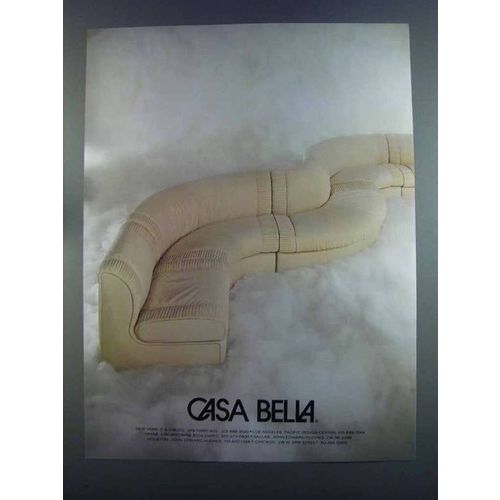 1982 Casa Bella Sofa Ad