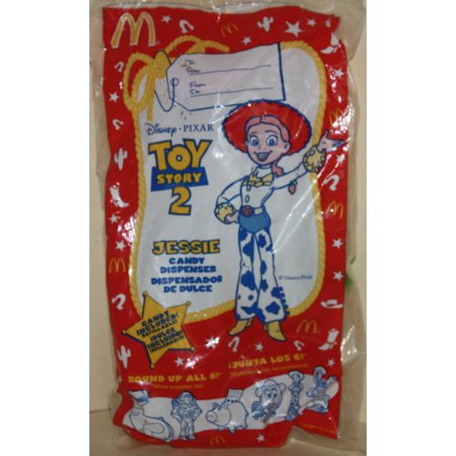 1999 McDonalds Disney's Toy Story 2 Jessie Candy Dispenser Mint in Package