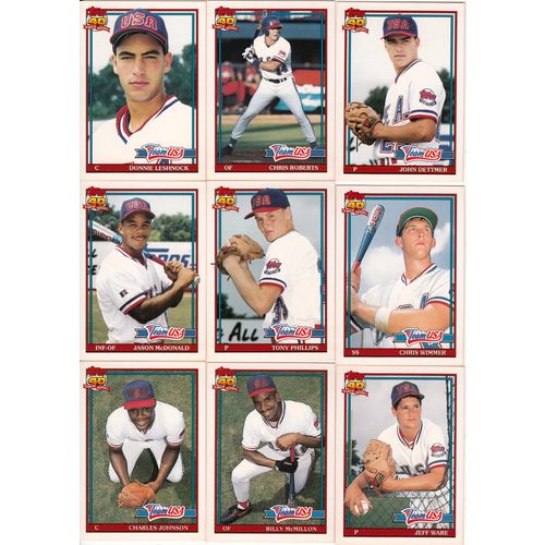 1991 Topps Traded USA Olympic team set 26 cards- Factory Set Fresh!