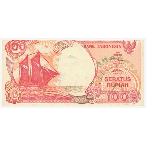 1992 Indonesia 100 Rupiah Banknote UNC