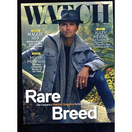 WATCH! MAGAZINE March/April 2020 WALTER GOGGINS Cover RARE BREED KATY KEENE