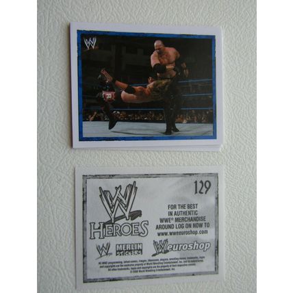 Topps - Merlin 2008 WWE Heroes Wresting Stickers 1-216 & P1-P15 Variants (EB2)