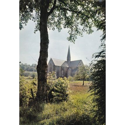 Abbaye de Boquen France Postcard unused VGC