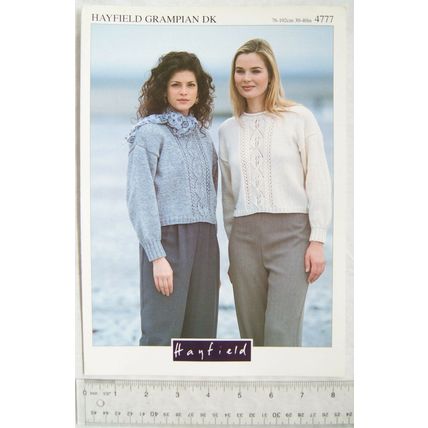 Vintage: Hayfield 4777 sweater, DK