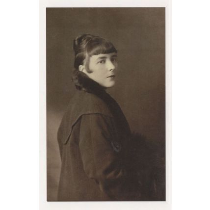 Katherine Mansfield Book Author London Portrait Gallery Postcard
