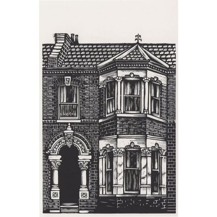 Clapham Terrace Old Student House Of London Artist Painting Postcard