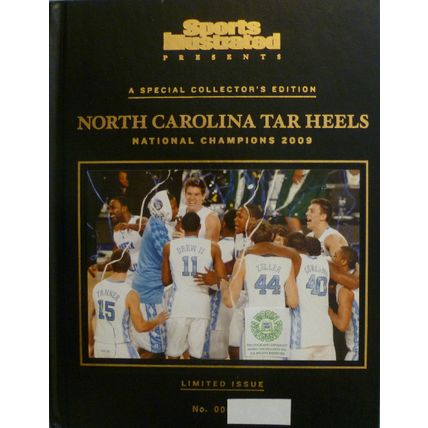 RARE LIMITED COLLECTOR'S EDITION NORTH CAROLINA TAR HEELS NATIONAL CHAMPIONS 09