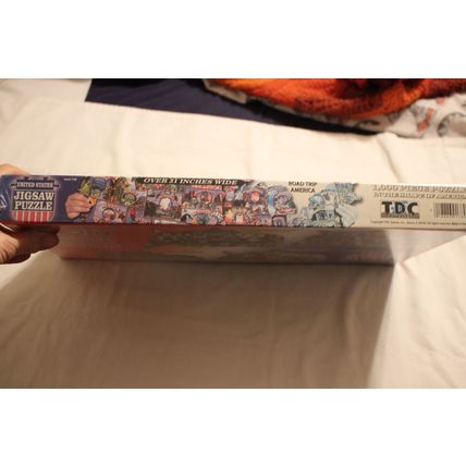 ROAD TRIP AMERICA 1000 SHAPED PUZZLE SEALED