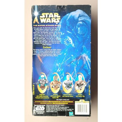 wwf ljn hasbro star wars the empire strikes back 12" zuckuss action figure