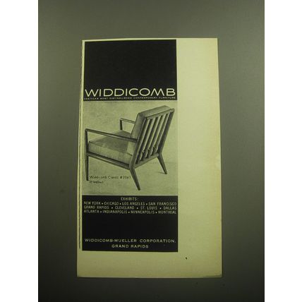 1958 Widdicomb Classic 2065 Chair Advertisement
