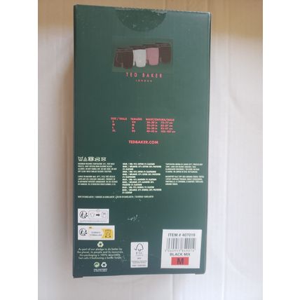 Ted Baker London 2X4Pack=8 Boxers Shorts LUXURY COMFORT WAISTBAND MEDIUM 32-34IN
