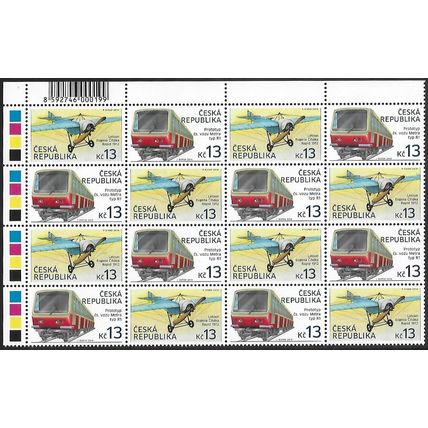 Mi 797/8 Paar (x 8) (**): Historical Means of Transport