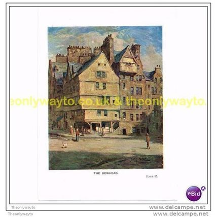 THE BOWHEAD, EDINBURGH, SCOTLAND, c1929, Book Illustration