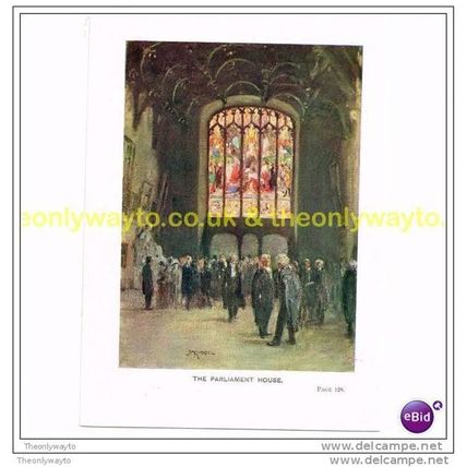 PARLIAMENT HOUSE, EDINBURGH, SCOTLAND, c1929, Book Illustration