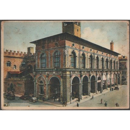 Palazzo del Podestà, Bologna, c.1940s - Beretta e Giacomoni Cartolina