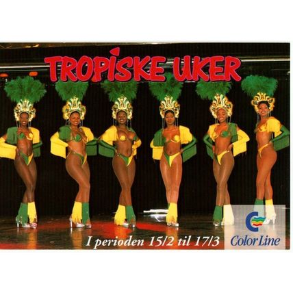 Color Line - Tropiske Uker - Tropical Weeks - Norwegian - Postcards