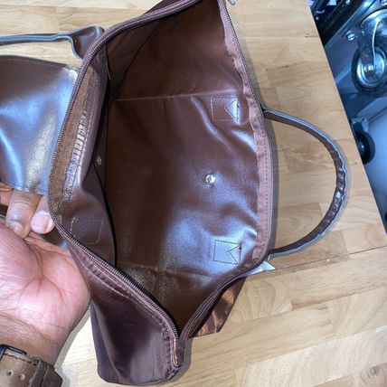 carrier bags expandable brown