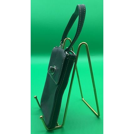This is a very sweet Plum Color leather Vintage Coach Cellphone Case Pouch